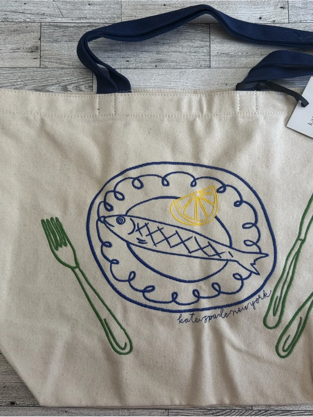 Kate Spade x Target Canvas Tote NWT